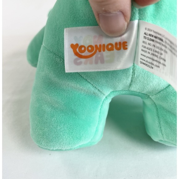 NEW Candy Bears Green/Teal 8" Soft Plush Stuffed Animal by Yoonique C2106 - Picture 10 of 11